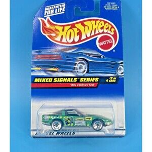 Hot Wheels Mixed Signals Series '80s Corvette #2/4, card #734